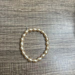 Cute Coquette Stylish Teens Bracelet With Coffee Beaned Beads